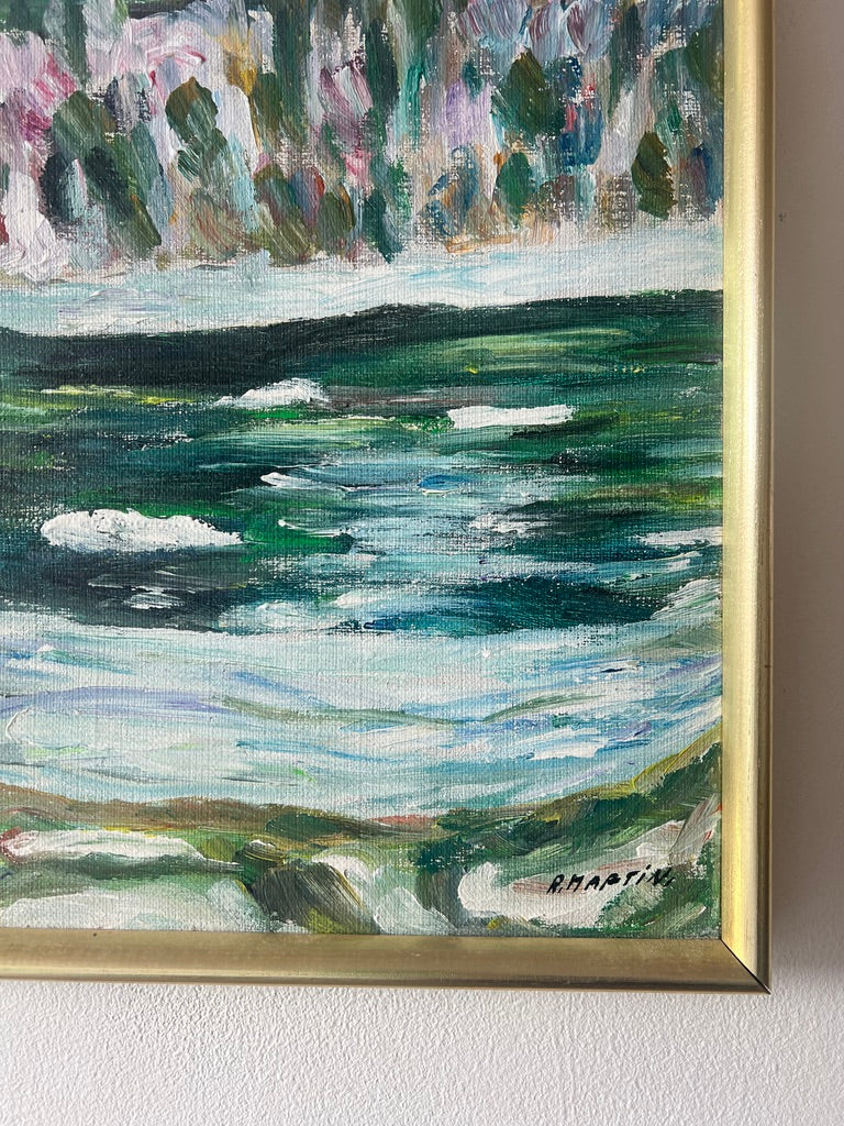 PORTRAIT OF LANDSCAPE OIL PAINTING