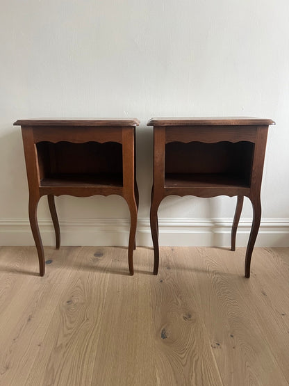 PAIR OF FRENCH BEDSIDE TABLES