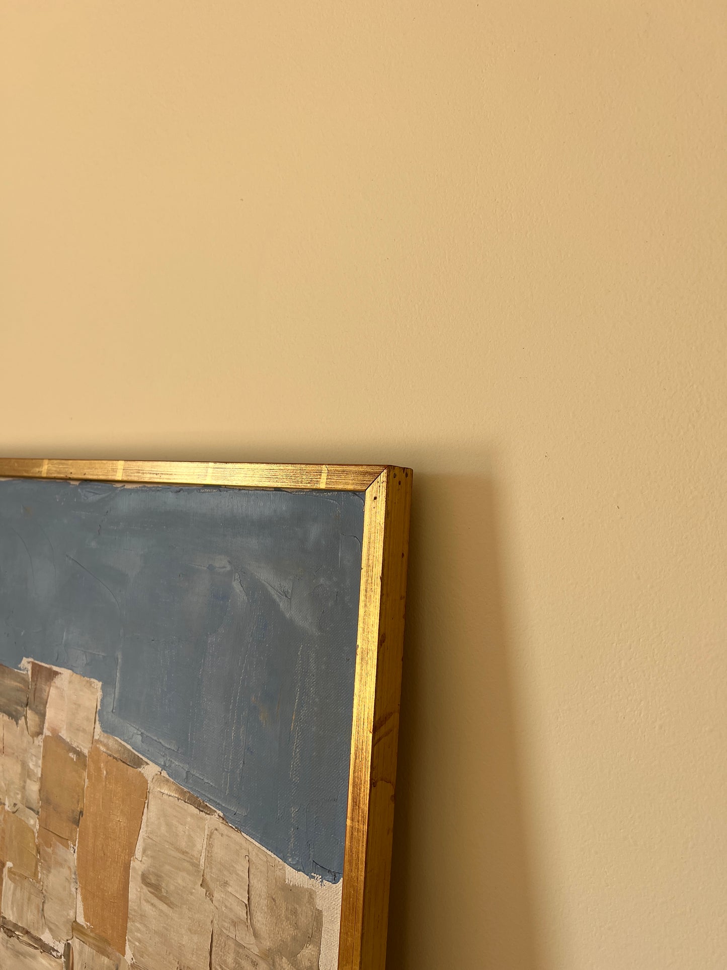 LARGE SWEDISH 'BLUE SKY'  OIL