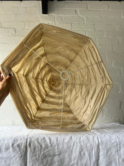 LARGE FRENCH CREAM PENDANT SHADE