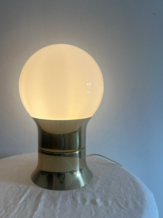 SPACE AGE STYLE GLOBE TABLE LAMP