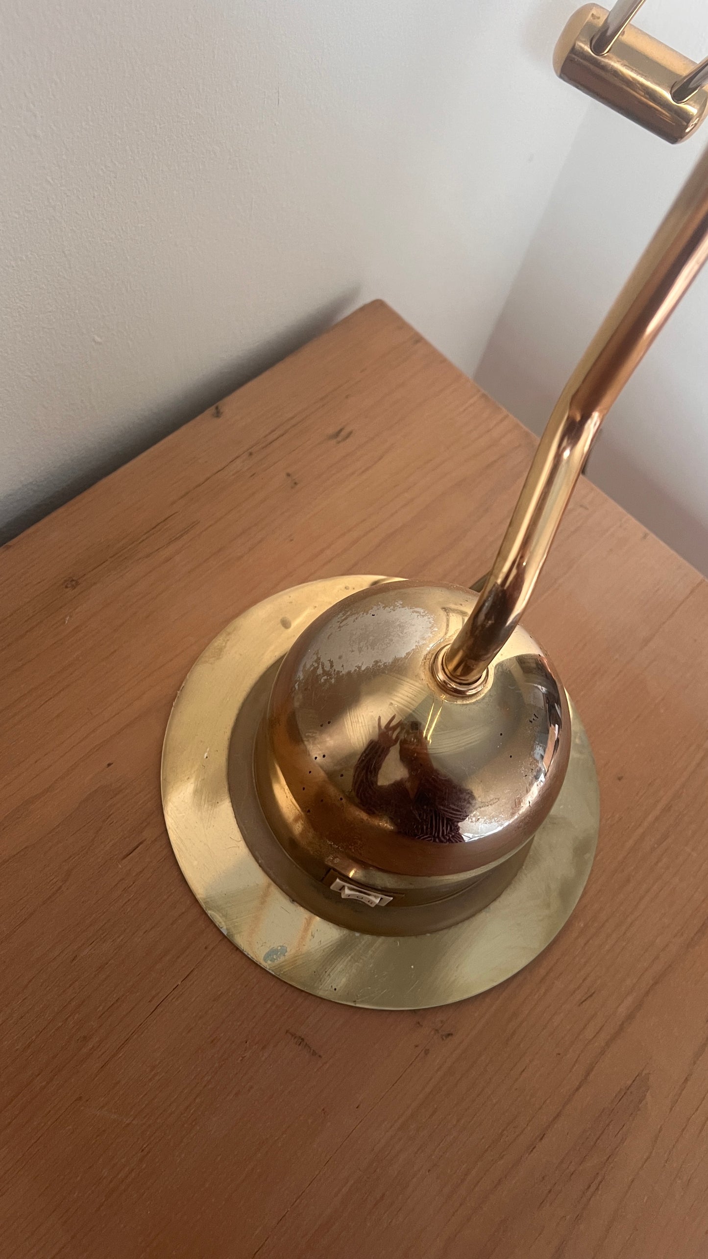 GOLDEN SWING ARM DESK LAMP