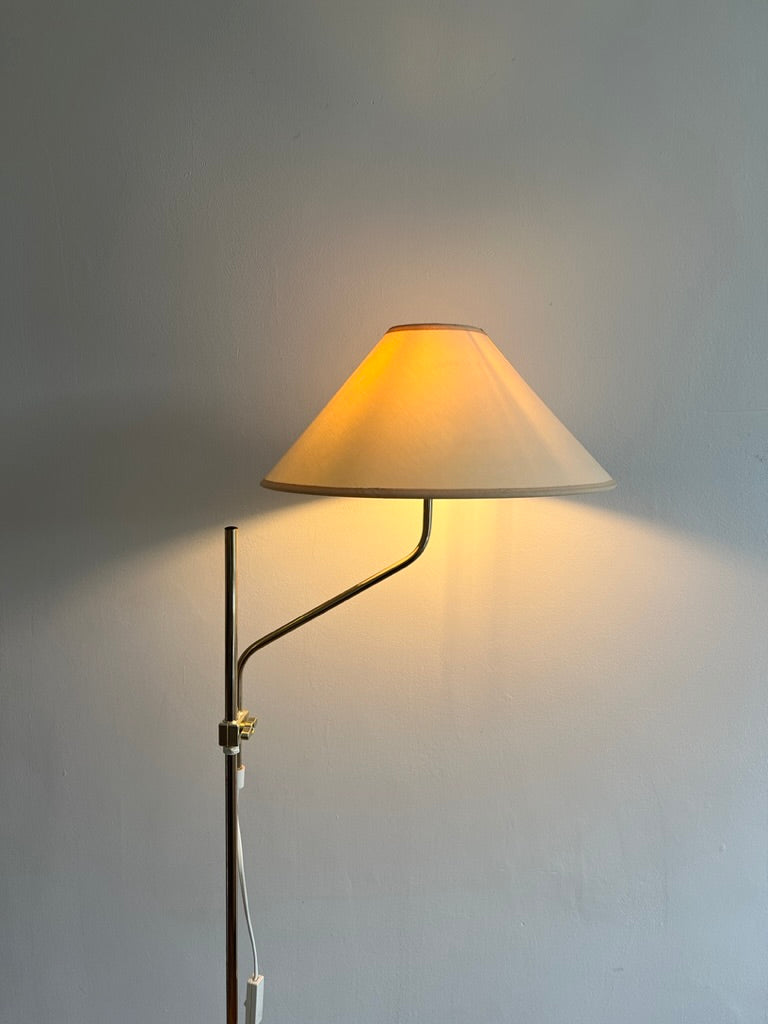 BRASS FLOOR LAMP BY BELID, SWEDEN