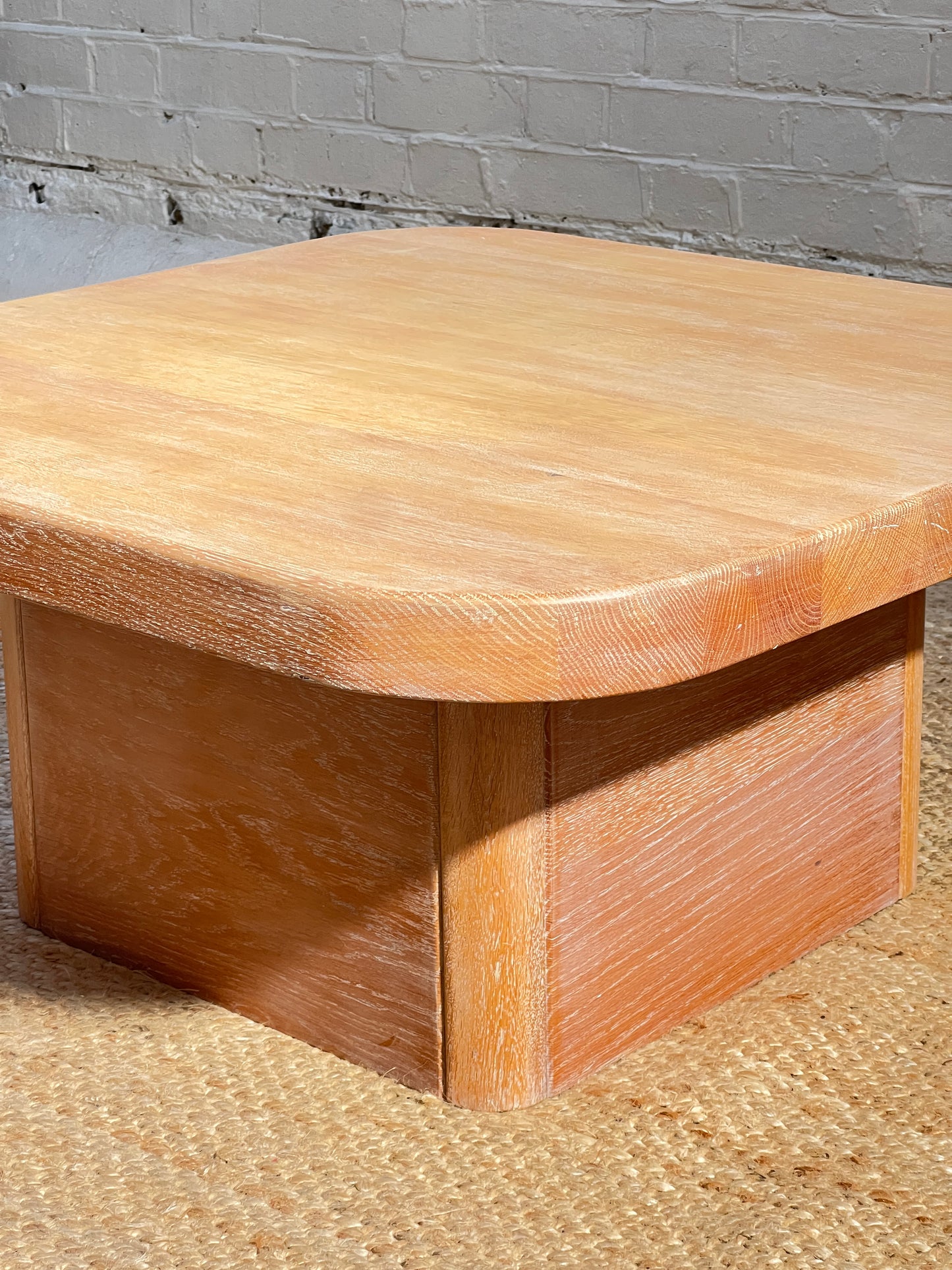 SPANISH LIMED OAK COFFEE TABLE