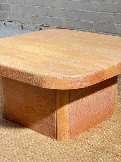SPANISH LIMED OAK COFFEE TABLE