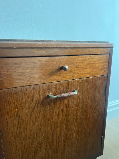 SINGLE MID CENTURY BEDSIDE UNIT
