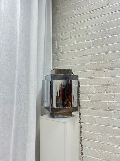 CHROME CEILING PENDANT