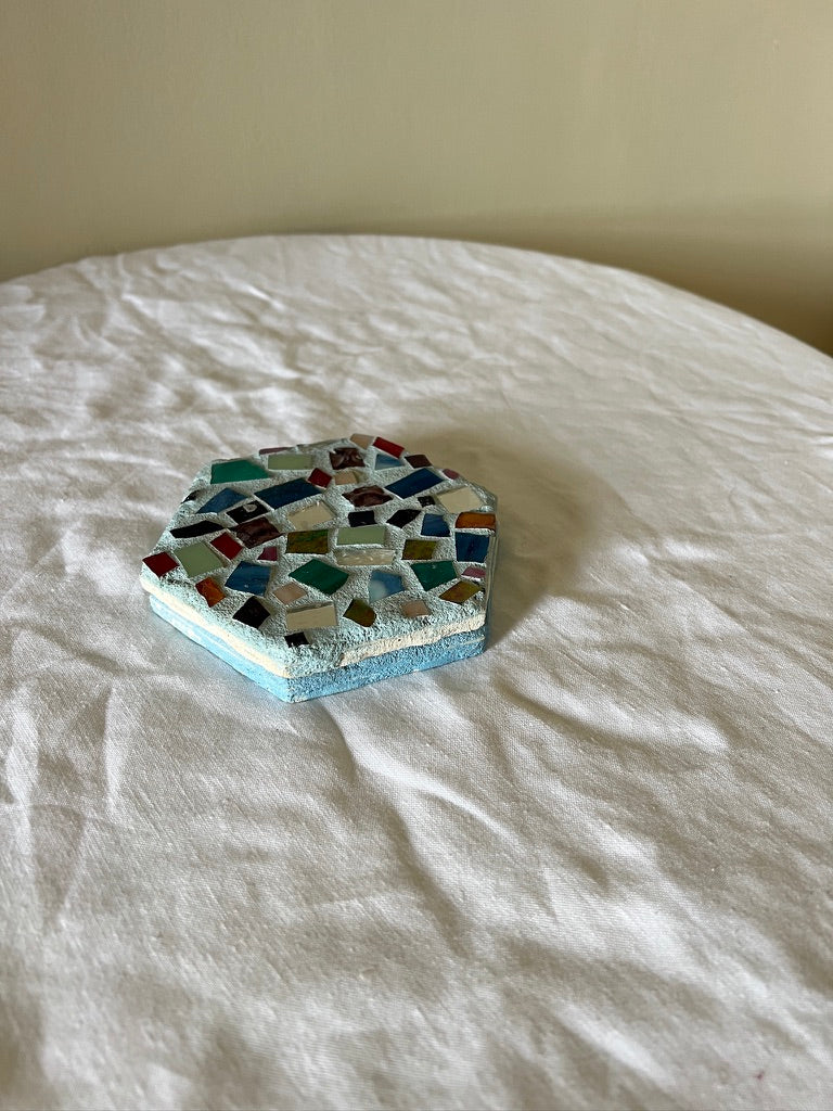 BLUE MOSAIC COASTERS