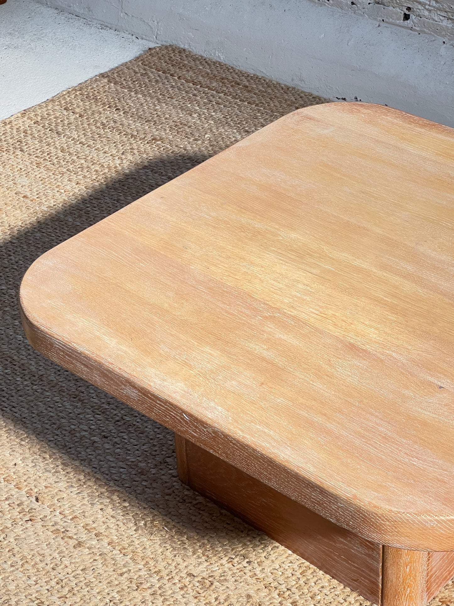 SPANISH LIMED OAK COFFEE TABLE