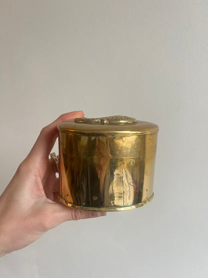 BRASS FISH BOX
