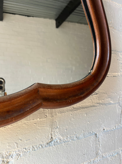 CURVED FRENCH MIRROR