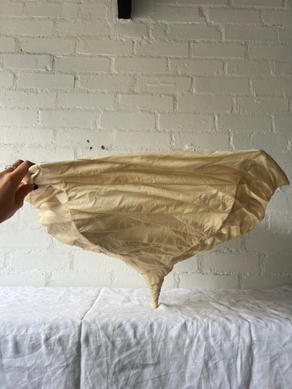 LARGE FRENCH CREAM PENDANT SHADE