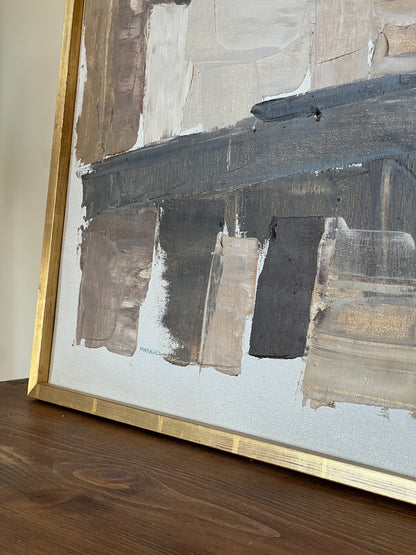 LARGE SWEDISH 'BLUE SKY'  OIL
