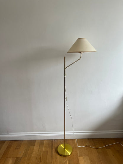BRASS FLOOR LAMP BY BELID, SWEDEN