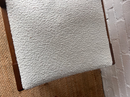 SET OF SIX OAK RAZOR DINING CHAIRS