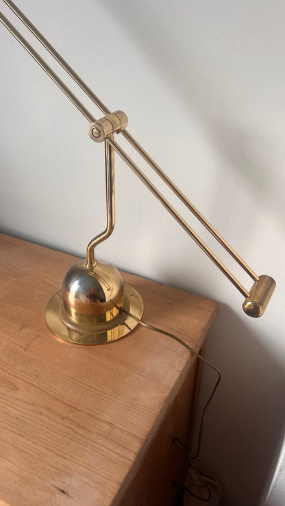 GOLDEN SWING ARM DESK LAMP
