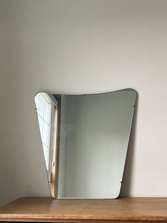 BEVELLED SCOOPED MIRROR