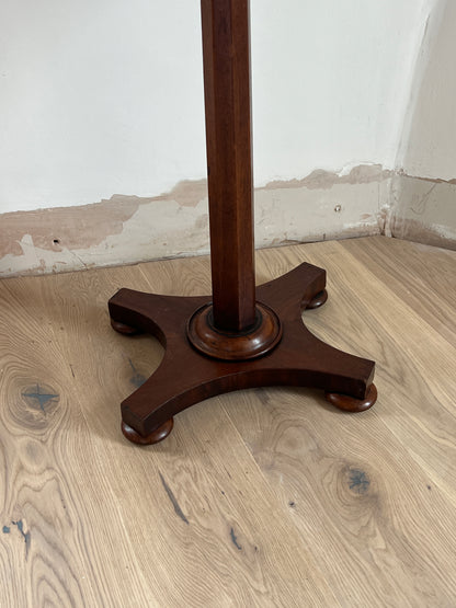 TALL WOODEN SIDE TABLE