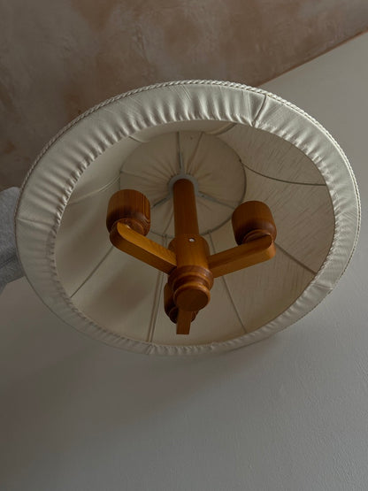 PINE & LINEN CEILING LAMP SHADE