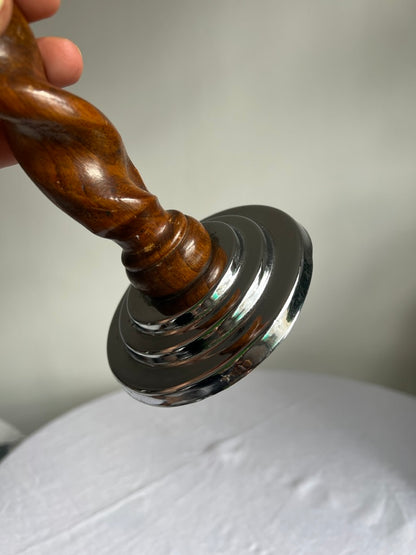 BARLEY TWIST CANDLE HOLDER