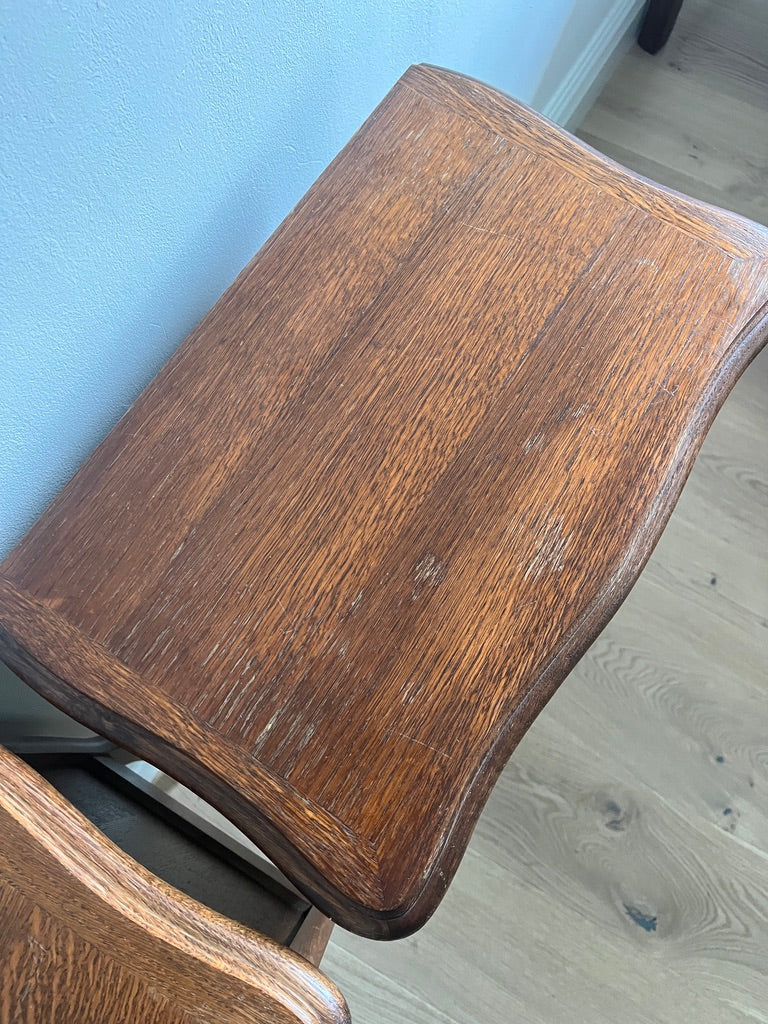 PAIR OF FRENCH BEDSIDE TABLES