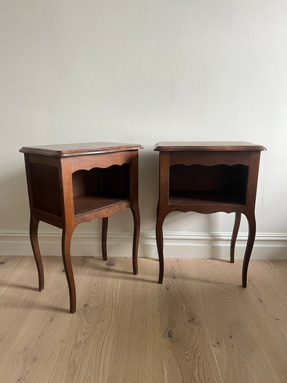 PAIR OF FRENCH BEDSIDE TABLES