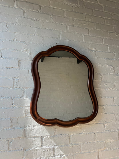 CURVED FRENCH MIRROR