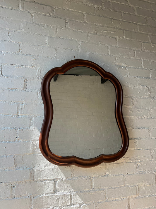 CURVED FRENCH MIRROR