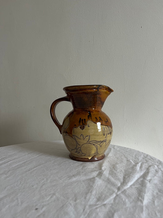 SWEDISH CERAMIC ILLUSTRATED JUG