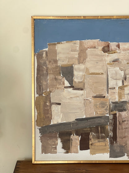 LARGE SWEDISH 'BLUE SKY'  OIL