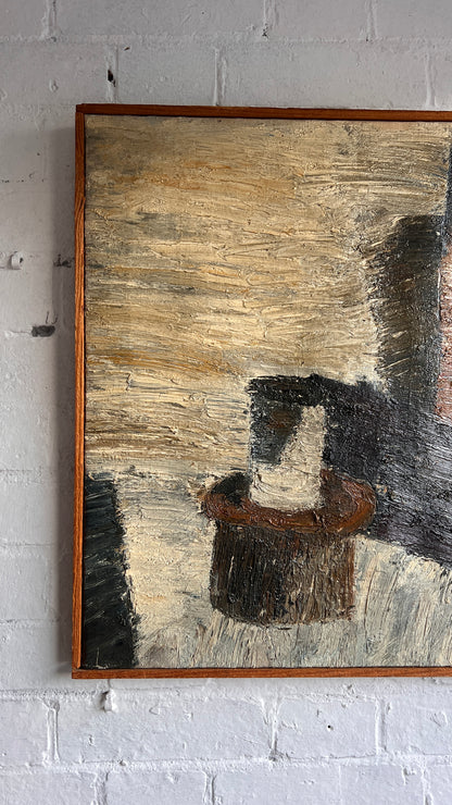 ABSTRACT NEUTRAL STILL LIFE