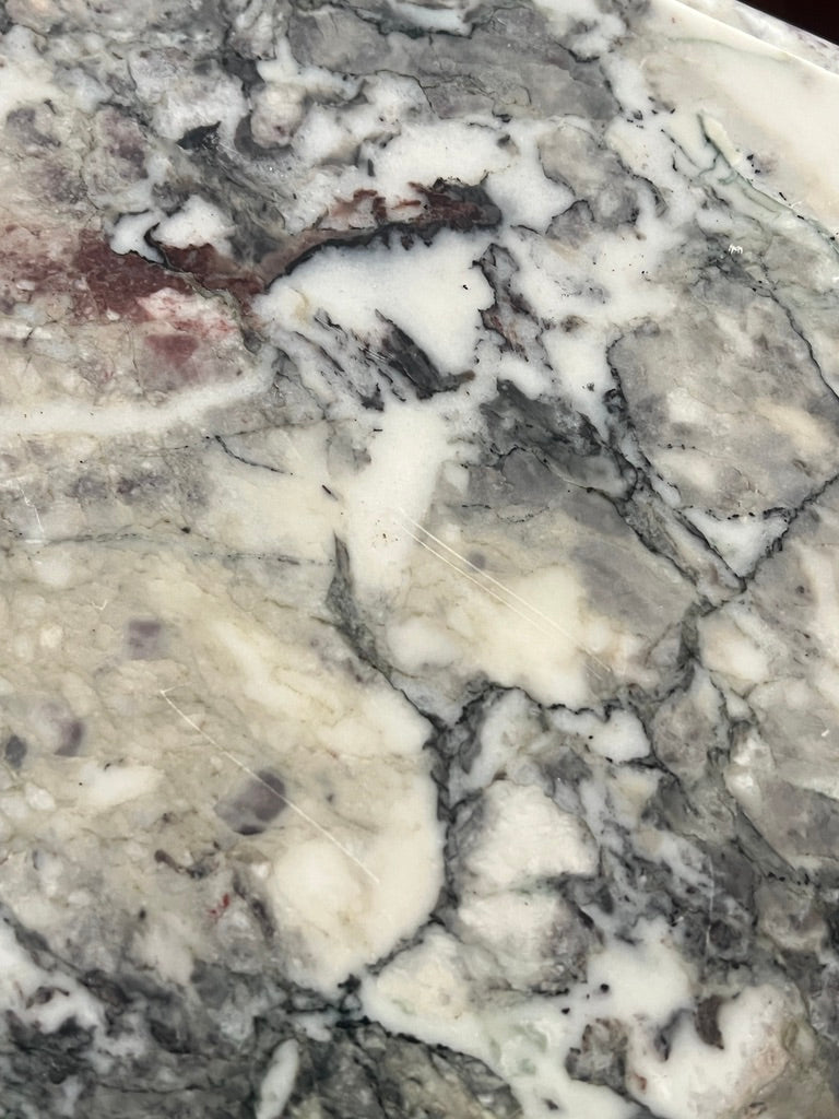 PAIR OF FRENCH MARBLE BEDSIDE TABLES