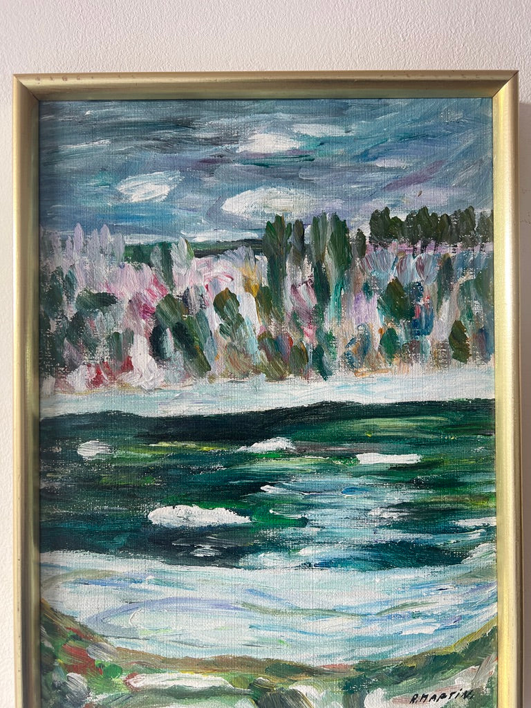 PORTRAIT OF LANDSCAPE OIL PAINTING