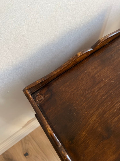 PAIR OF FRENCH WOODEN BEDSIDE TABLES