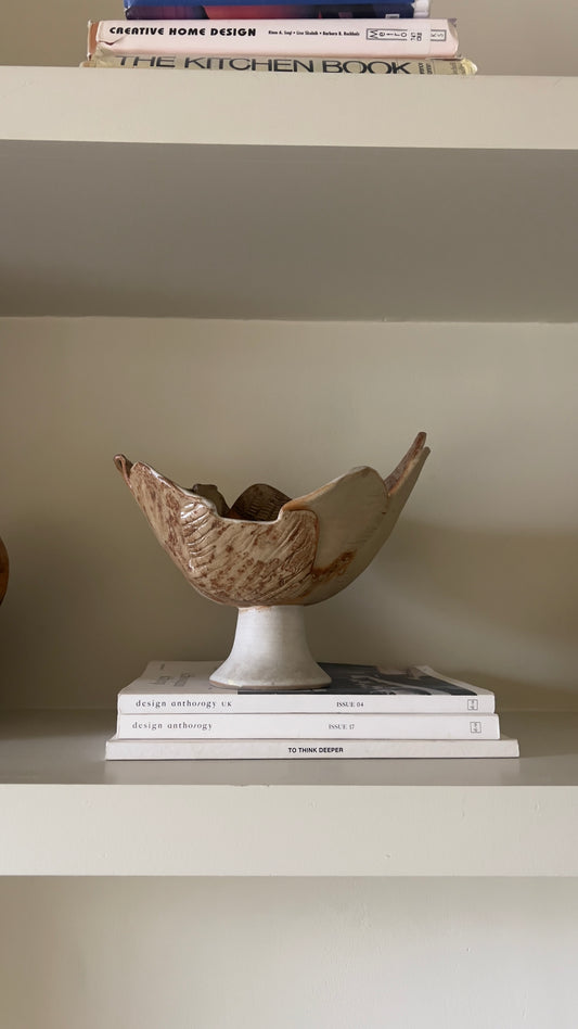 STUDIO POTTERY DECORATIVE BOWL