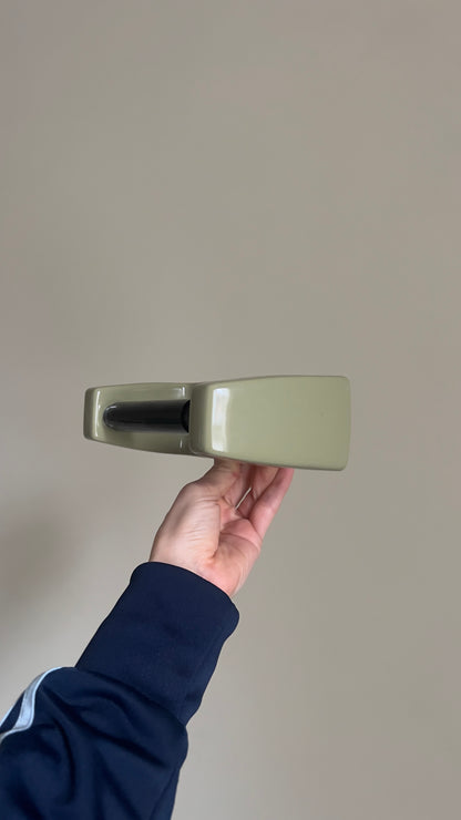 CERAMIC AVOCADO TOILET ROLL HOLDER