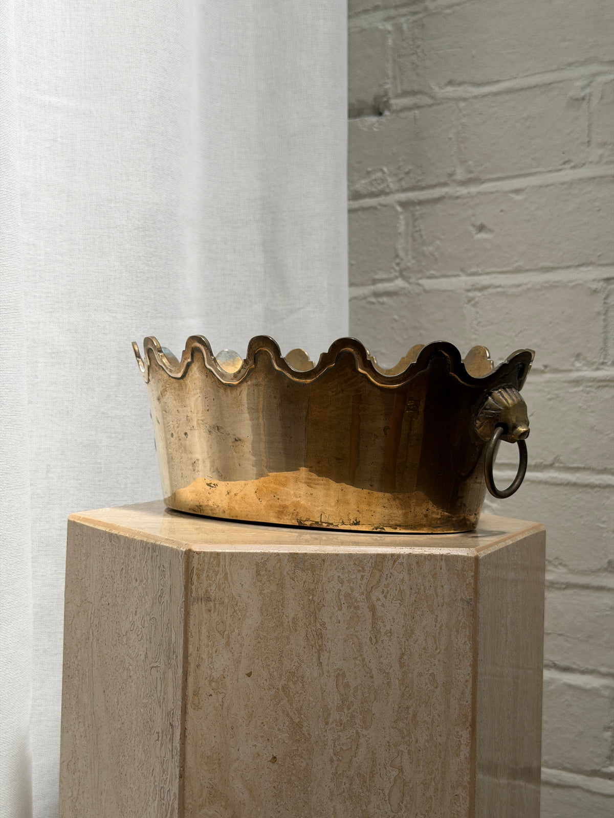 BRASS DECORATIVE BUCKET
