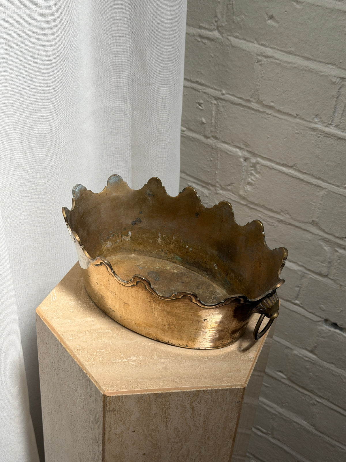 BRASS DECORATIVE BUCKET