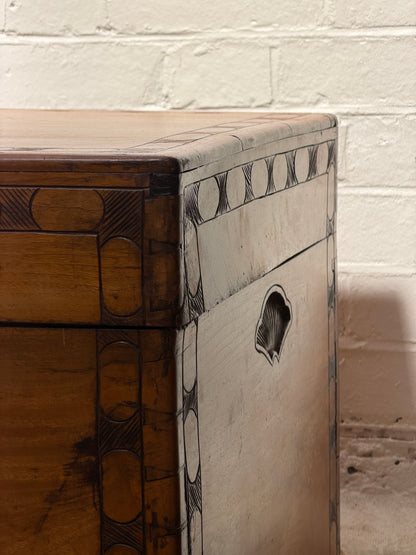 ANTIQUE CAMPHOR WOOD STORAGE CHEST