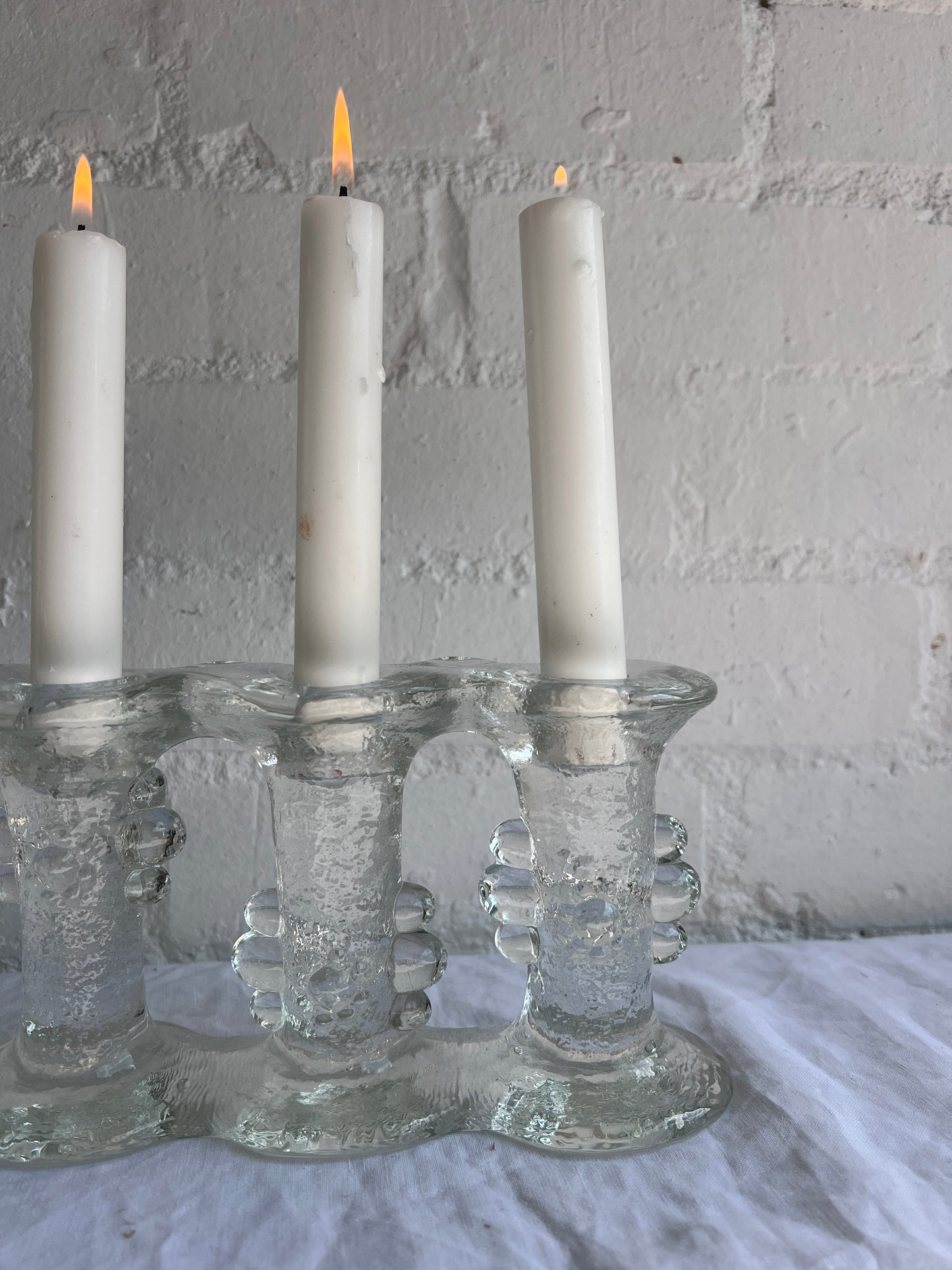 SWEDISH PUKEBERG CANDLE HOLDER
