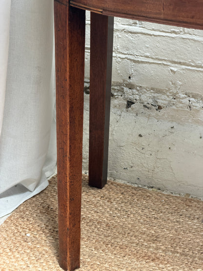 MAHOGANY CONSOLE DESK