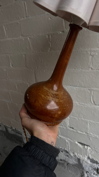 SMALL WOODEN LAMP