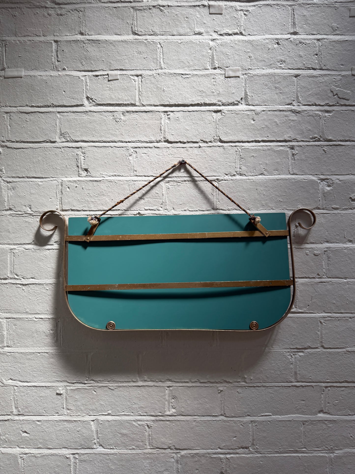 BRASS U SHAPE MIRROR