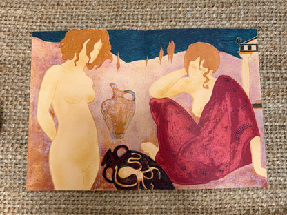 FRENCH LITHOGRAPH PRINT – THREE