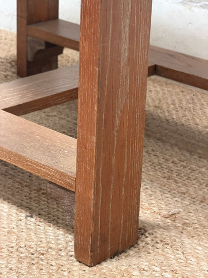 HEALS OAK DINING TABLE
