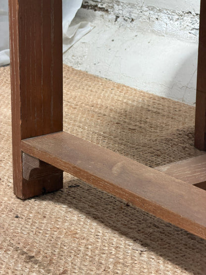 HEALS OAK DINING TABLE