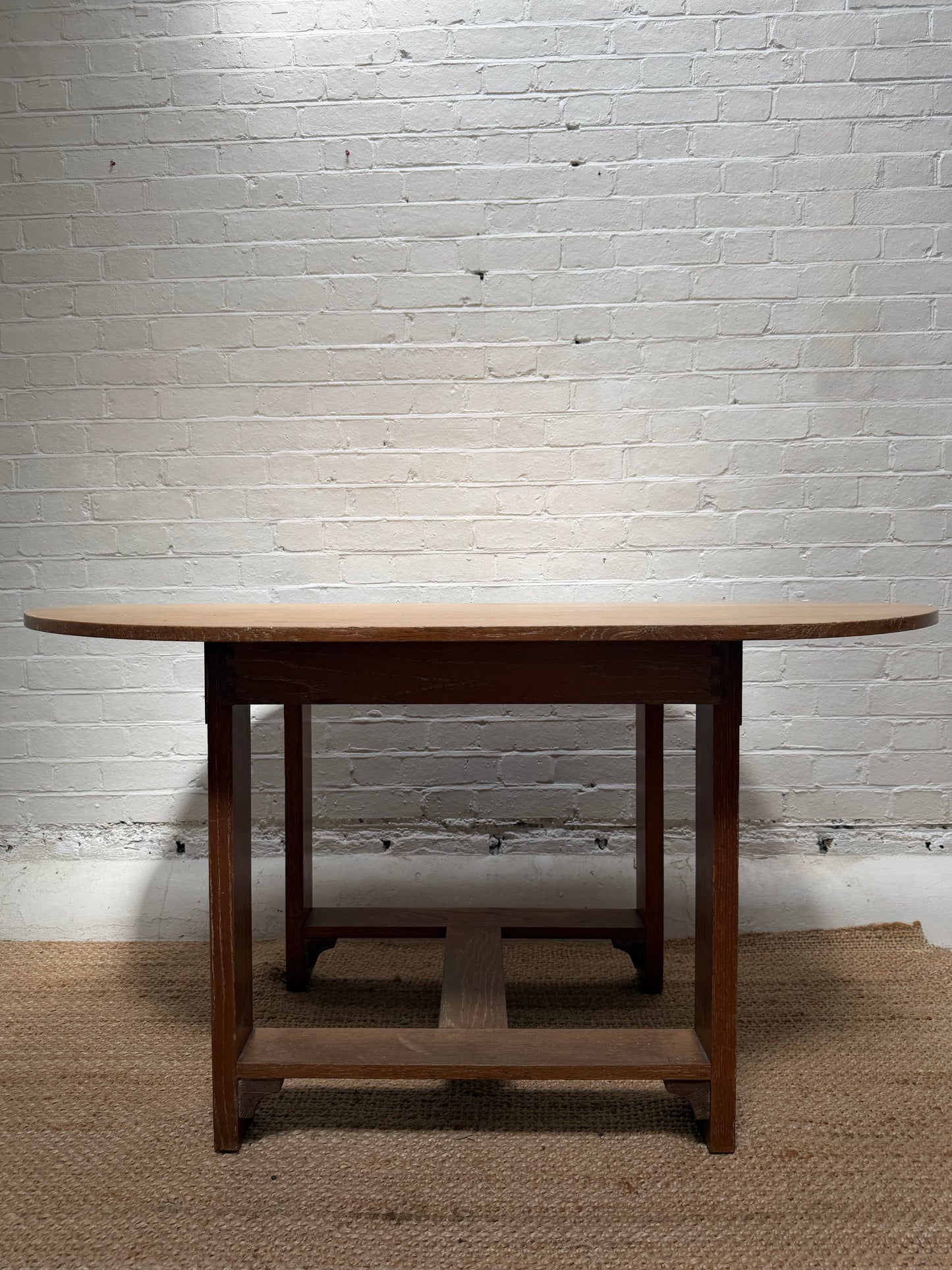 HEALS OAK DINING TABLE