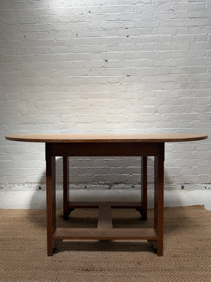 HEALS OAK DINING TABLE