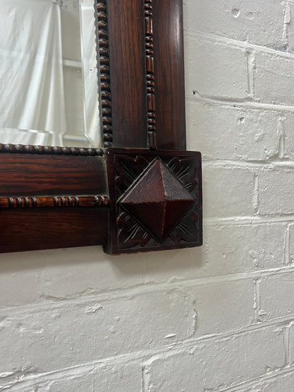 ARTS AND CRAFTS LARGE MIRROR