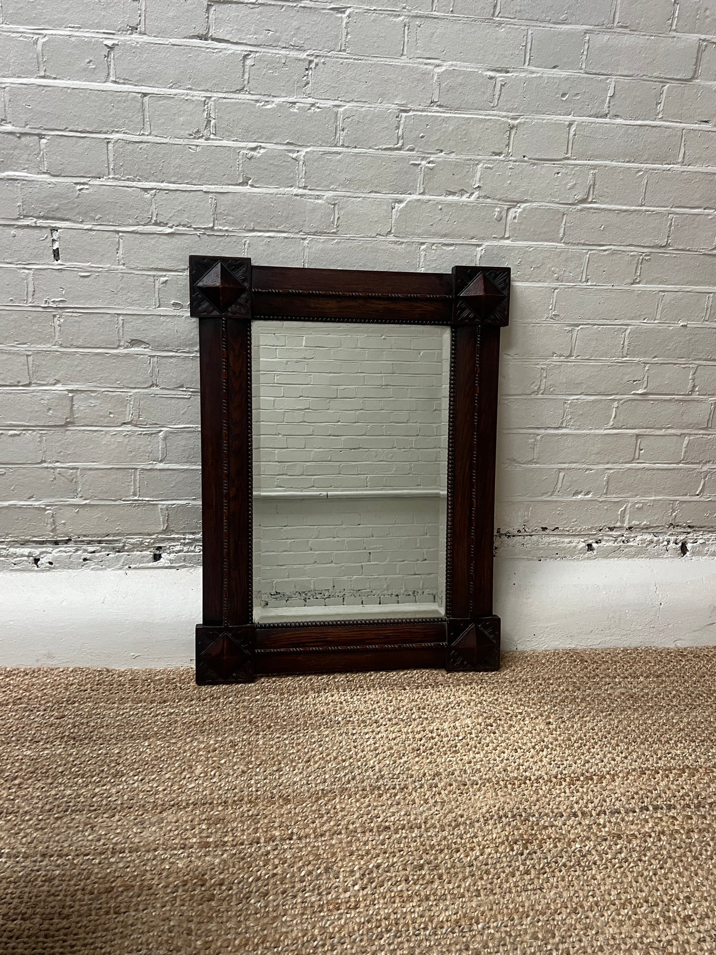 ARTS AND CRAFTS LARGE MIRROR